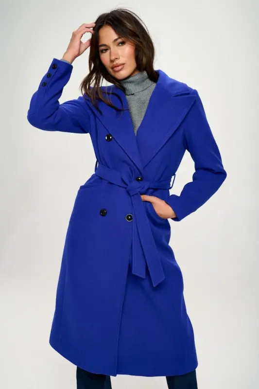 Longline Coat with Belt online